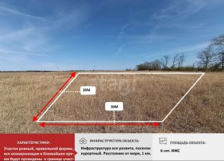 Участок на продажу, 6 сот., поселок городского типа Николаевка, Советская улица