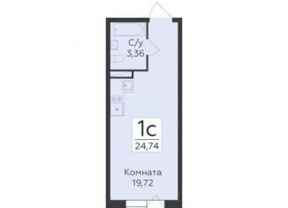 Продаю квартиру студию, 24.7 м2, Воронеж