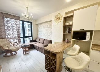 Сдается 1-ком. квартира, 37 м2, Сочи, переулок Горького, 24, микрорайон Центральный