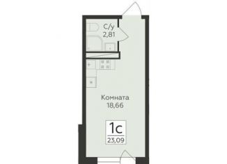 Продам квартиру студию, 23.1 м2, Воронеж