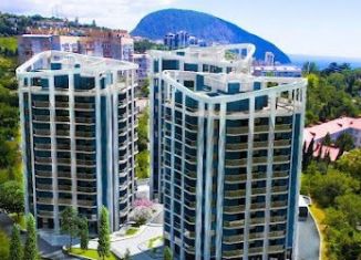 Однокомнатная квартира на продажу, 50.6 м2, посёлок городского типа Гурзуф