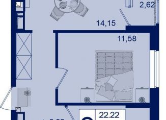 Продается 2-ком. квартира, 48.8 м2, Краснодар, Прикубанский округ