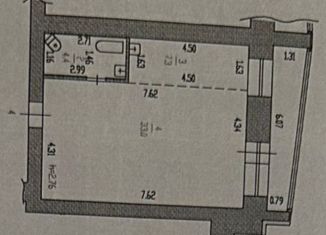 Продажа однокомнатной квартиры, 44.7 м2, Барнаул, улица Попова, 153А