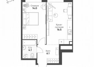 Продажа 1-комнатной квартиры, 40.7 м2, Москва, метро ЗИЛ, 4-я очередь, к2.6