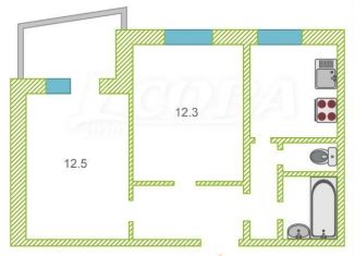 Продажа двухкомнатной квартиры, 42.3 м2, Тюмень, улица 30 лет Победы, 58