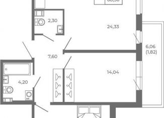 Продаю 3-комнатную квартиру, 66.7 м2, Сертолово