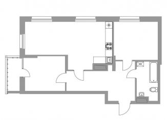 2-ком. квартира на продажу, 67.4 м2, Татарстан