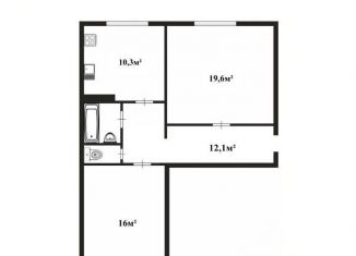 Продаю двухкомнатную квартиру, 61.6 м2, Санкт-Петербург, Василеостровский район, улица Кораблестроителей, 40к1А
