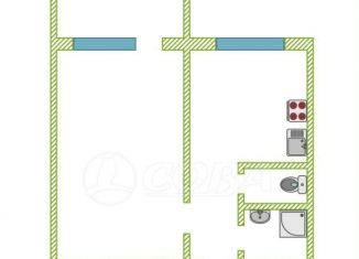 Продам однокомнатную квартиру, 33.3 м2, Тюмень, Народная улица, 8