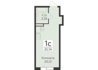 Продажа квартиры студии, 25.1 м2, Воронеж