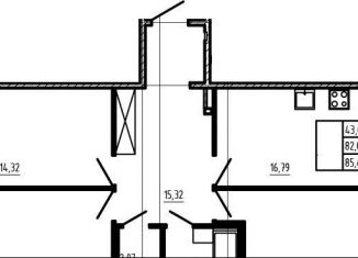Продажа четырехкомнатной квартиры, 82 м2, Сертолово