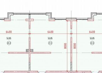 Продается помещение свободного назначения, 52.85 м2, Грозный, проспект В.В. Путина, 1Б