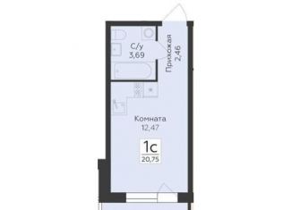 Продается квартира студия, 20.8 м2, Воронеж