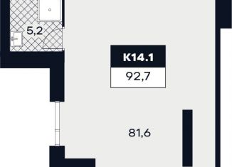 Продается торговая площадь, 92.7 м2, Москва, Лодочная улица, 27к2