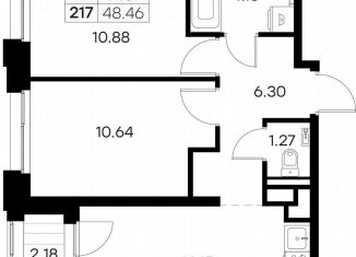 Продаю 2-комнатную квартиру, 48.5 м2, Мурманская область