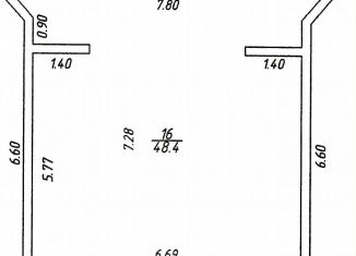 Аренда помещения свободного назначения, 48.4 м2, Сочи, Туапсинская улица, 8