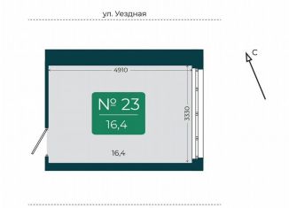 Продается помещение свободного назначения, 16.4 м2, Тюмень, улица Василия Подшибякина, 9
