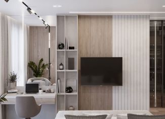 Двухкомнатная квартира на продажу, 60.3 м2, Тюмень, улица Пожарных и Спасателей, 2к1