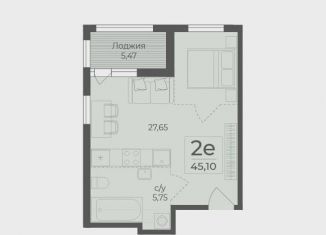 1-ком. квартира на продажу, 48.2 м2, Крым