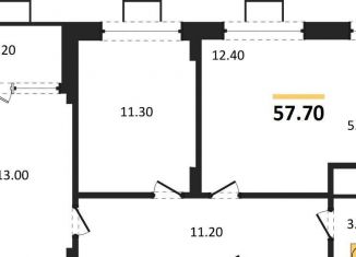 Продам 2-комнатную квартиру, 57.7 м2, Воронеж
