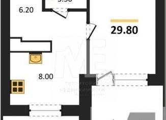Продается 1-комнатная квартира, 29.8 м2, Республика Башкортостан, Лесная улица