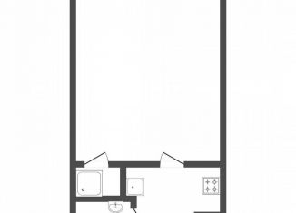 Продам однокомнатную квартиру, 17.1 м2, Тюмень, улица Беляева, 23/2