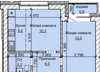 Продажа 2-комнатной квартиры, 35.4 м2, Барнаул