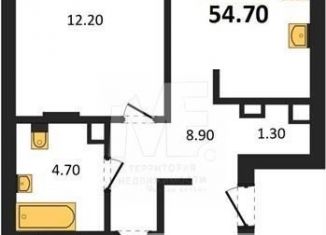 Продается двухкомнатная квартира, 54.7 м2, Республика Башкортостан, Лесная улица