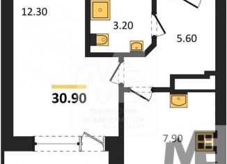 Продам 1-ком. квартиру, 30.9 м2, Республика Башкортостан, Лесная улица