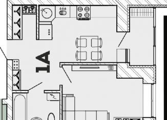 Продам 1-ком. квартиру, 35.3 м2, Тольятти
