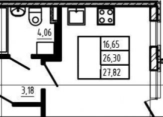 Продается квартира студия, 26.3 м2, Сертолово