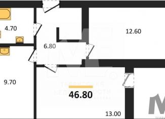 Продаю двухкомнатную квартиру, 46.8 м2, Республика Башкортостан, Лесная улица