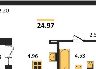 Квартира на продажу студия, 25 м2, Екатеринбург, Ленинский район