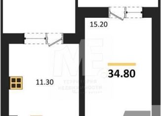 1-ком. квартира на продажу, 34.8 м2, Республика Башкортостан, Лесная улица