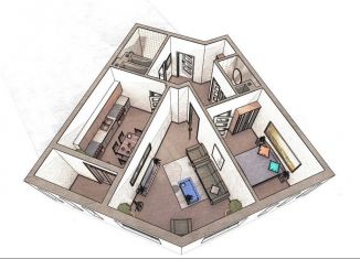 2-ком. квартира на продажу, 67.1 м2, Грозный, Путинский район, Старопромысловское шоссе, 7