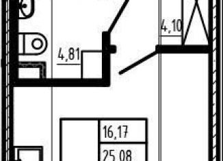 Продам квартиру студию, 25.1 м2, Сертолово