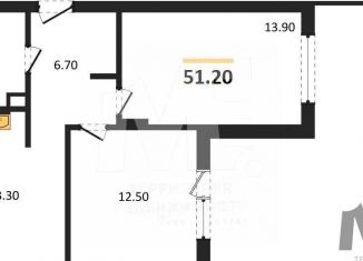 Продаю двухкомнатную квартиру, 51.2 м2, Республика Башкортостан, Лесная улица
