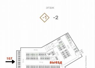 Машиноместо в аренду, 14 м2, Санкт-Петербург, Большая Зеленина улица, 24