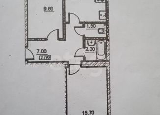 Продается 2-комнатная квартира, 44.3 м2, посёлок Шушары, Московское шоссе, 264