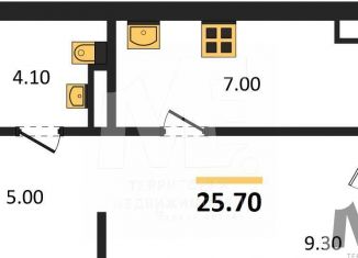 Продается квартира студия, 25.7 м2, Республика Башкортостан, Лесная улица