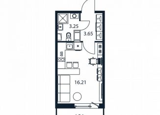 Продажа квартиры студии, 22.6 м2, Мурино, Романовская улица, 9