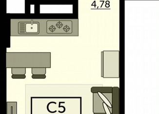 Продается квартира студия, 24 м2, Ростов-на-Дону