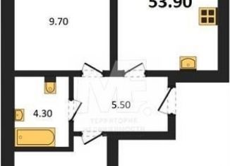 Продаю 2-комнатную квартиру, 53.9 м2, Дюртюли, Лесная улица