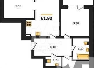 Продаю 3-комнатную квартиру, 61.9 м2, Республика Башкортостан, Лесная улица