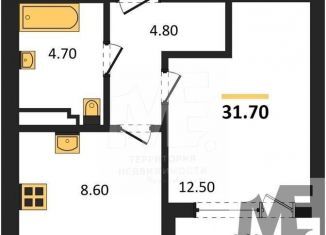 Продажа 1-ком. квартиры, 31.7 м2, Республика Башкортостан, Лесная улица