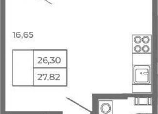 Квартира на продажу студия, 26.3 м2, Сертолово