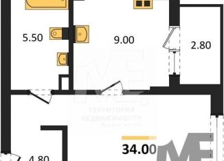 Продажа 1-комнатной квартиры, 34 м2, Республика Башкортостан, Лесная улица