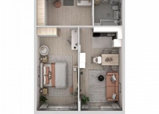 Продаю двухкомнатную квартиру, 61.2 м2, Красноярский край