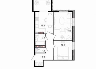 Продается 2-ком. квартира, 64 м2, Иваново