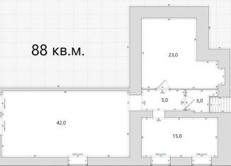 Сдача в аренду помещения свободного назначения, 88 м2, Пермский край, улица Пушкина, 17